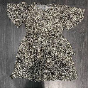 Zara leopard print dress. Size Medium. Great condition